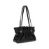 Ferragamo Soft Black Leather Shoulder Bag for Women